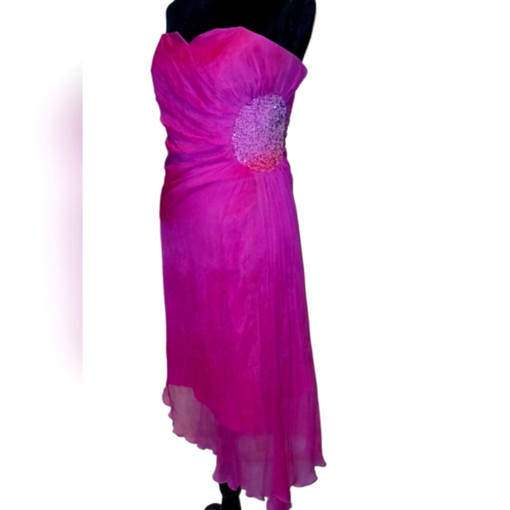 NWT Silk Laundry by Shelli Segal Dress​ - Picture 2 of 13